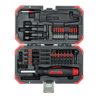 Gedore Set di bit a torsione 43 pezzi