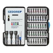 Gedore Set di bit a torsione 45 pezzi con custodia in plastica-1
