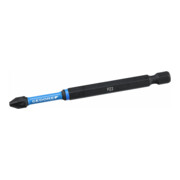 Gedore Set di bit a torsione a croce PZ 2 lunghezza 90 mm-4