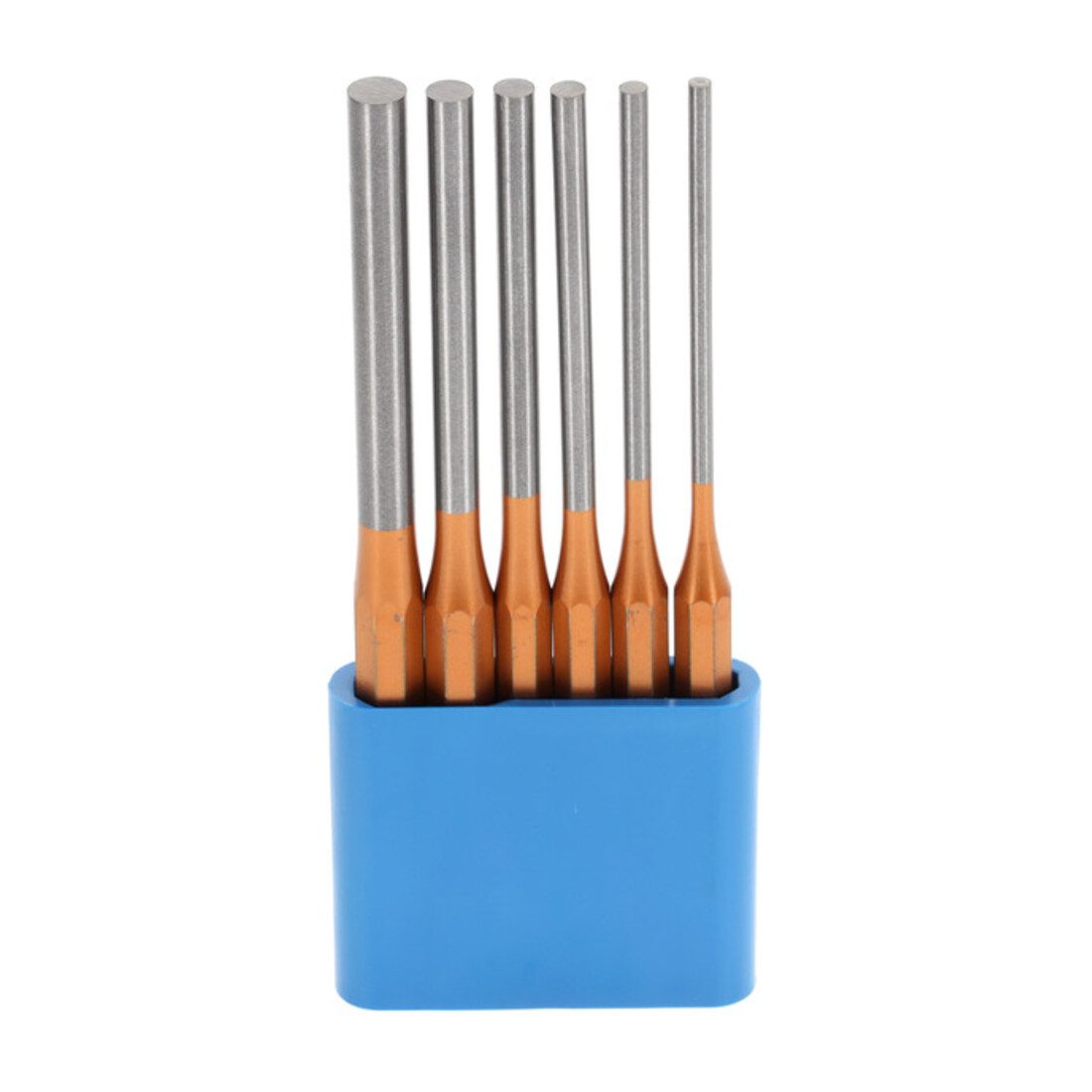 Gedore Set di cacciaspine, forma lunga 175mm, 6 pz., in supporto di PVC