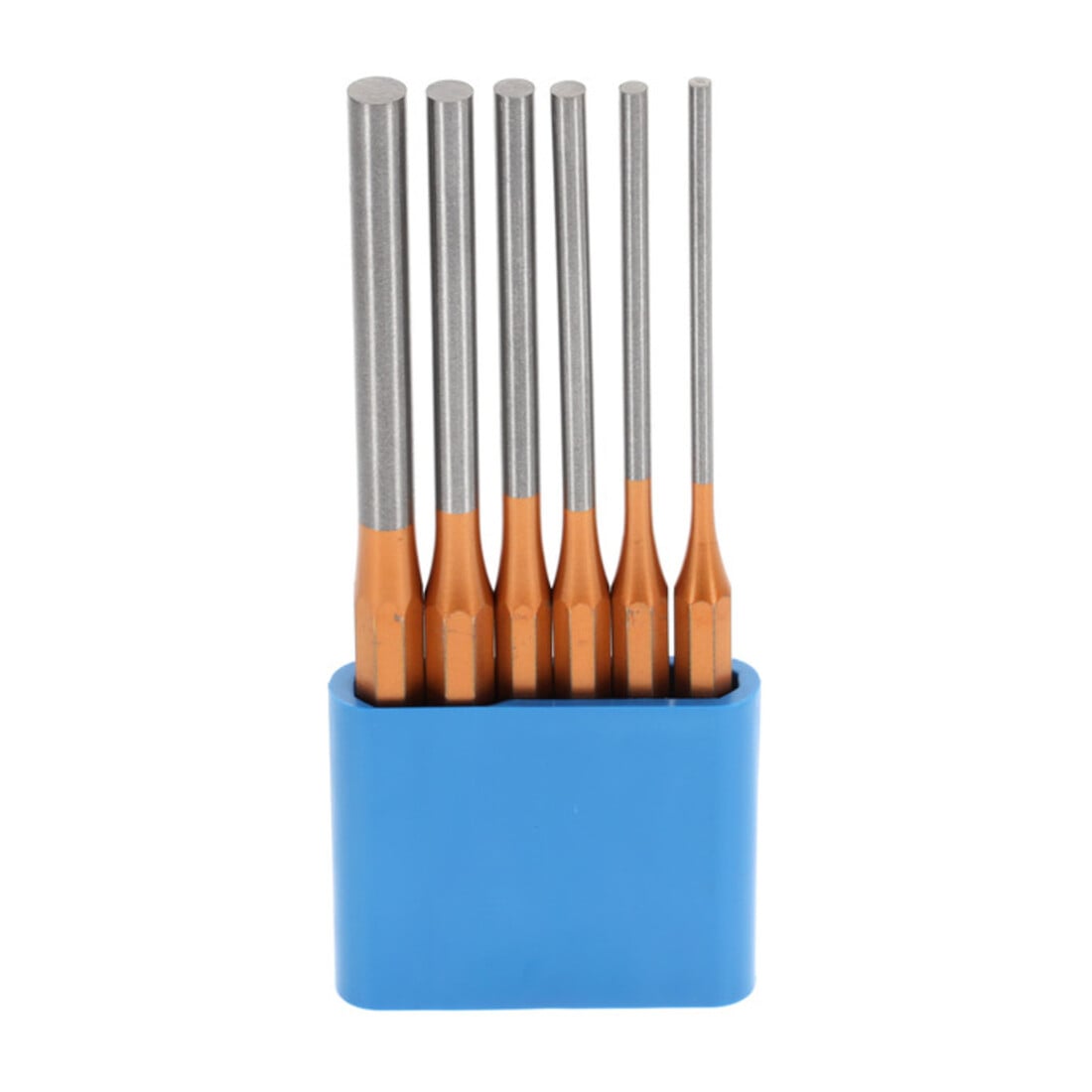 Gedore Set di cacciaspine, forma lunga 175mm, 6 pz., in supporto di PVC