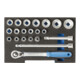 Gedore Set di chiavi a bussola 1/2" 1100 CT1-19 in 1/2 modulo L-BOXX 136-1