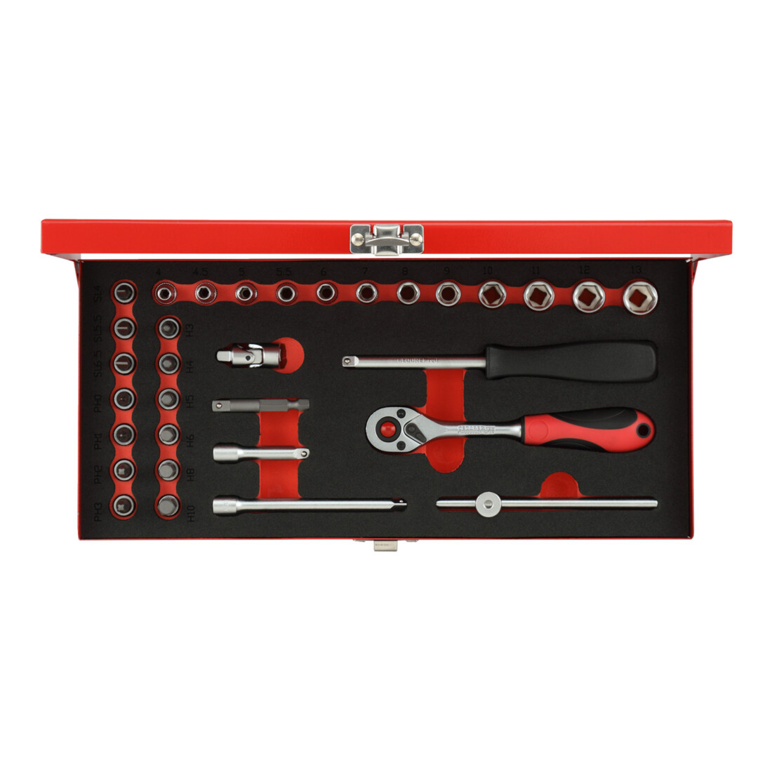 Gedore Set di chiavi a bussola R49004033 1/4" 4-13mm, 32 pezzi