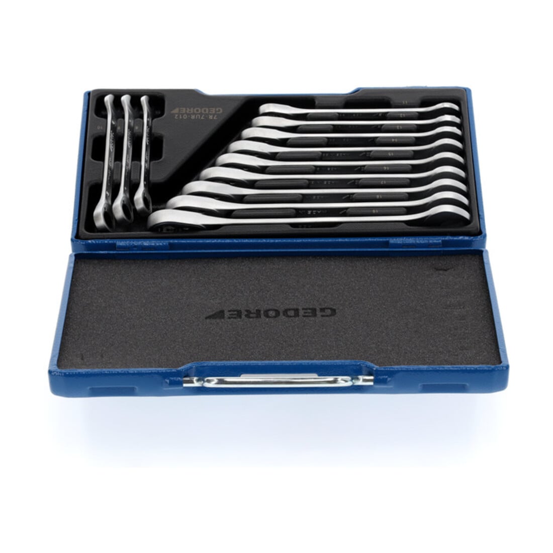 Gedore Set di chiavi a forchetta con cricchetto 7 R-012, 12pz. 8-19mm