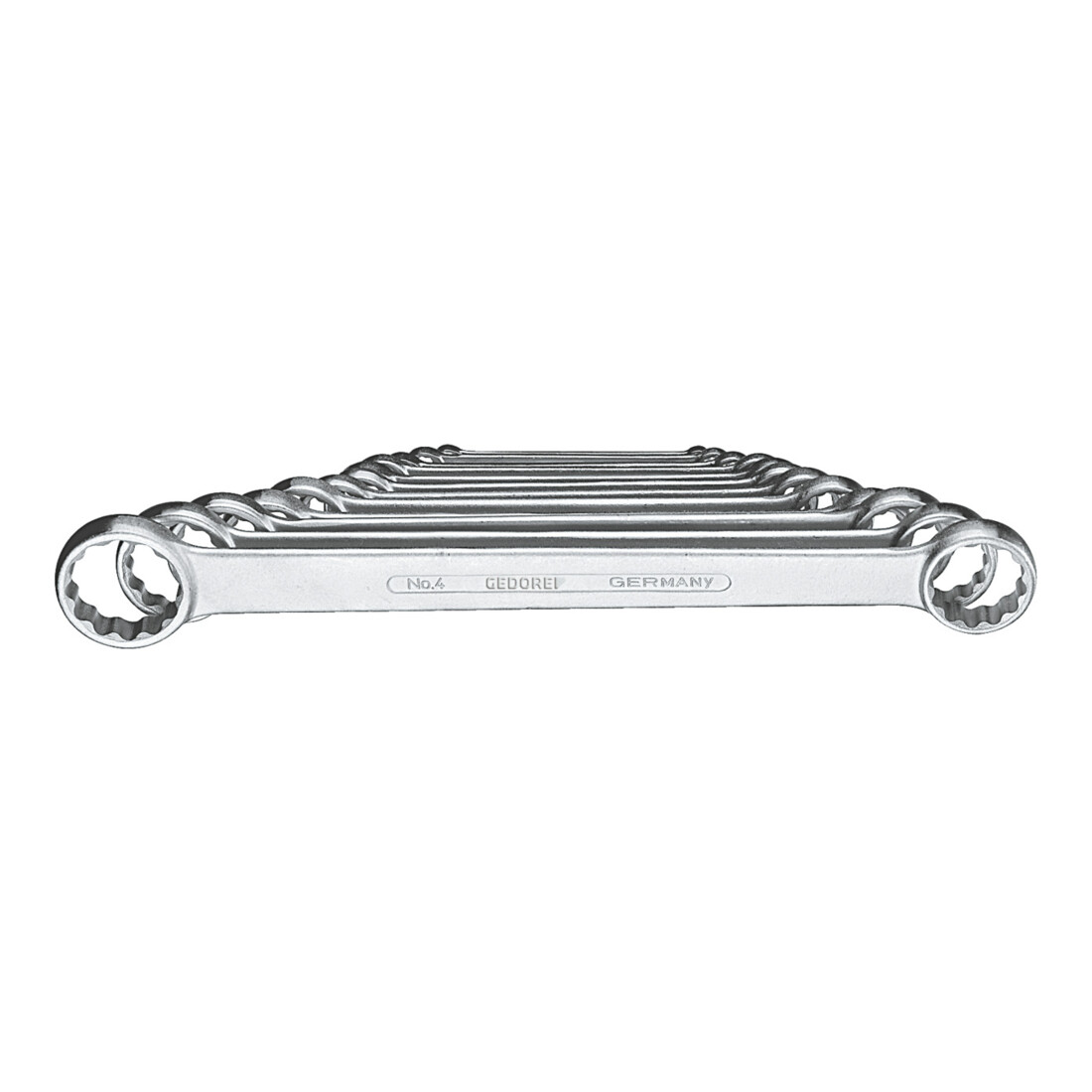 Gedore Set di chiavi ad anello doppie 4-120, 12pz., 6-32mm