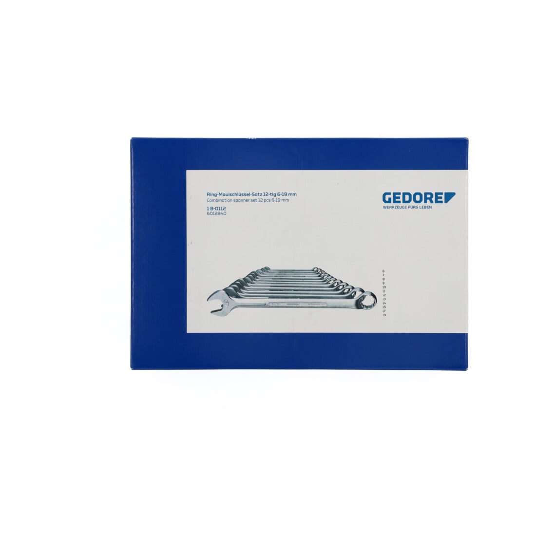 Gedore Set di chiavi combinate 1 B-0112, 12pz., 6-19mm