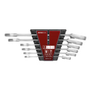 Gedore Set di chiavi combinate a cricchetto a occhi 6 pezzi SW 8-19mm-1