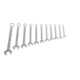 Gedore Set di chiavi combinate a occhiello, 11 pezzi, SW 8-22 mm, piegate, 12 punte, profilo UD, set di chiavi, 1 B-011-5