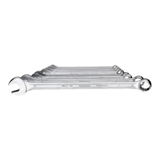 GEDORE Set di chiavi combinate, esecuzione extra-lunga, 8pz.