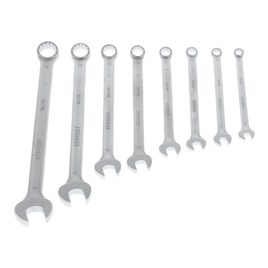 GEDORE Set di chiavi combinate, esecuzione extra-lunga, 8pz.
