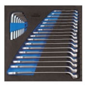 Gedore Set di chiavi combinate in modulo Check Tool 1500 CT2-1 B, 25pz.-1