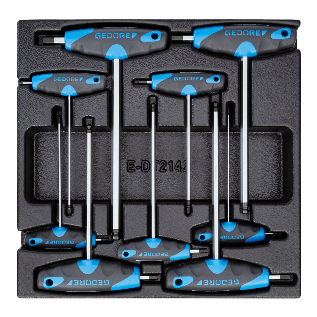 Gedore Set di chiavi maschio, piegate, 1500 ES-DT 2142, in modulo ES 2/3
