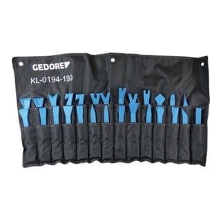 Gedore Set di cunei in plastica 27 pezzi