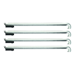 Gedore Set di ganci di estrazione 1.29/45, 4 pezzi, 226 mm, con distanziatori