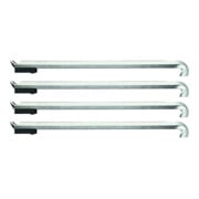 Gedore Set di ganci di estrazione 1.29/45, 4 pezzi, 226 mm, con distanziatori-1