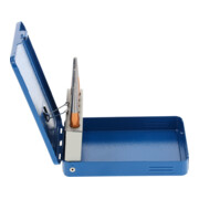 Gedore Set di punzoni, 6 pezzi, set punzoni per spilli in cassetta metallica, temprato, rinvenuto, acciaio, utensile, 8754060-5