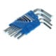 Gedore Set hoekige schroevendraaiers 10-delig, voor inbusbouten, met houder, SW 1,3-10 mm, H 42-10