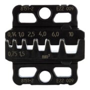 Gedore Set inserti per crimpare per terminali con e senza isolante-1