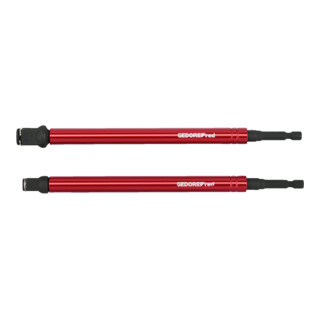 Gedore Set porta punte 2 pezzi 200 mm con boccola a sgancio rapido