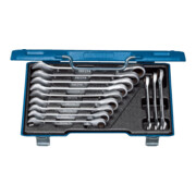 Gedore set steeksleutels met ringratel 12 delig 8-19 mm
