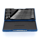 Gedore set steeksleutels met ringratel 12 delig 8-19 mm-4