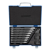 Gedore set steeksleutels met ringratel 12 delig 8-19 mm-5
