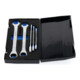Gedore set steeksleutels met ringratel 5-delig 8-19 mm