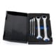 Gedore set steeksleutels met ringratel 5-delig 8-19 mm