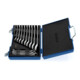 Gedore set steeksleutels met ringratel, omkeerbaar 12 st 8-19 mm