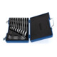 Gedore set steeksleutels met ringratel, omkeerbaar 12 st 8-19 mm