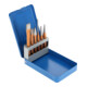 Gedore Set utensili 6 pezzi, completo, in valigetta metallica, scalpelli, punte, cacciaviti, utensile 106 D-1