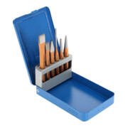 Gedore Set utensili 6 pezzi, completo, in valigetta metallica, scalpelli, punte, cacciaviti, utensile 106 D