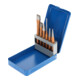 Gedore Set utensili 6 pezzi, completo, in valigetta metallica, scalpelli, punte, cacciaviti, utensile 106 D-5