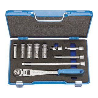Gedore Set Zündkerzeneinsätze 3/8", 10-tlg