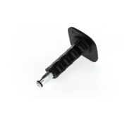 Gedore Setzeisen, 4 mm, Robuster Werkzeugstahl, Praktischer Handschutz aus Kunststoff, Für Fix-Pins geeignet