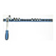 Gedore SL 1916 Barra portautensili 1/2" magnetica, 580 mm, 16 posti-2