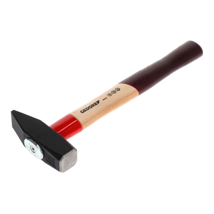 Gedore slaghamer Rotband-Plus met hickory handvat of dubbel gebogen essen handvat, 1000 g