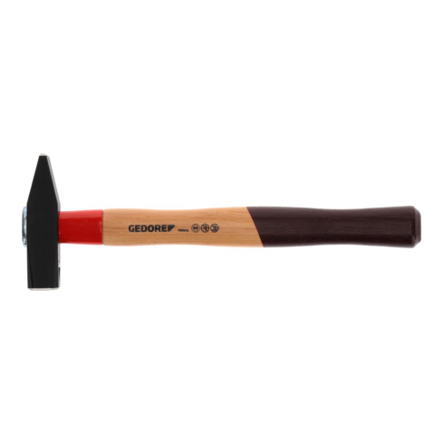 Gedore slaghamer met hickory handvat, met handvatbescherming