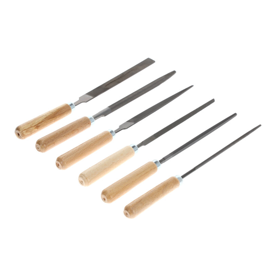 Gedore sleutelvijlenset, 6 stuks