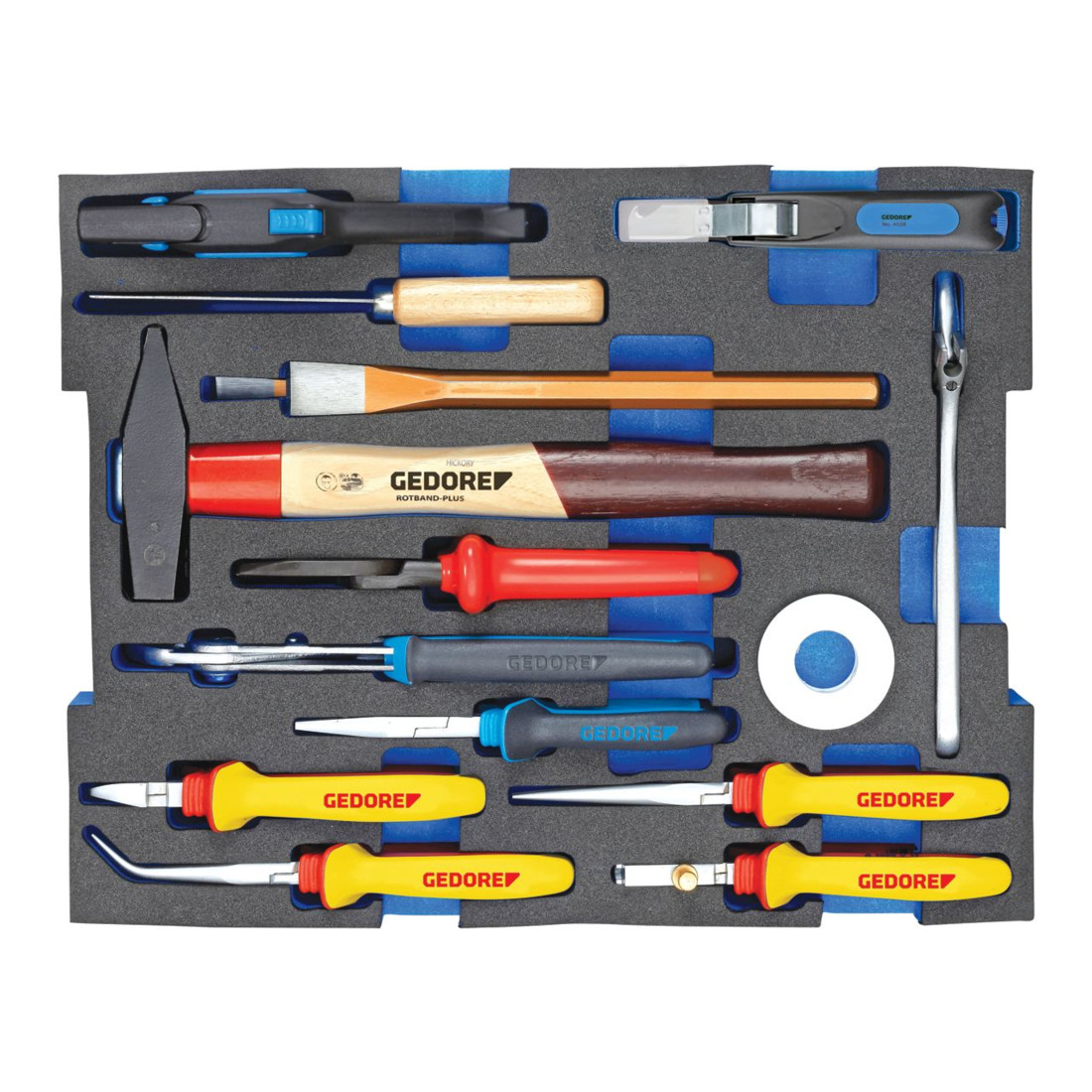 Gedore 1100 CT2-02 Sortiment Elektriker 15-teilig in 2/2 L-BOXX 136 Modul