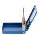 Gedore Splinttreiber-Satz inkl. Metallklappkassette, 6-teilig, Stahl/Lackierung, Silber/Blau