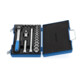 Gedore Steckdopsleutelset, 19-delig, 6-kant, 1/2 inch, 8-24mm, gereedschap, doppen ratel, voor auto, 19 JMU 3-2