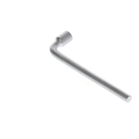 Gedore Steckschlüssel abgerundet, 12 mm, 4-kant, 215 mm lang, Werkzeug für Muttern Schrauben KFZ, 25 V 12, Stahl verchromt
