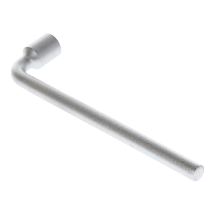 Gedore Steckschlüssel abgerundet, 13 mm, 4-kant, 230 mm lang, Werkzeug für Muttern Schrauben KFZ, 25 V 13, Stahl verchromt