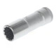 Gedore Steckschlüssel-Einsatz lang, dop, 3/8'' 10 mm aandrijving, 12-kant, 14 mm breedte, D 30 L 14, chroomstaal