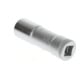 Gedore Steckschlüssel-Einsatz lang, dop, 3/8'' 10 mm aandrijving, 12-kant, 14 mm breedte, D 30 L 14, chroomstaal