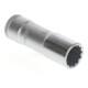 Gedore Steckschlüssel-Einsatz lang, dop, 3/8'' 10 mm aandrijving, 12-kant, 14 mm breedte, D 30 L 14, chroomstaal