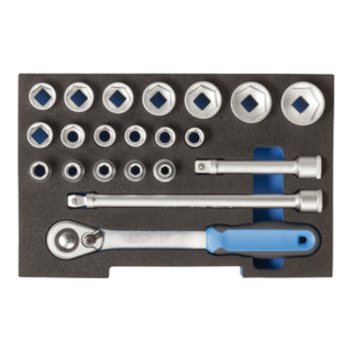 Gedore Steckschlüssel-Satz 1/2" in 1/2 L-BOXX 136 Modul