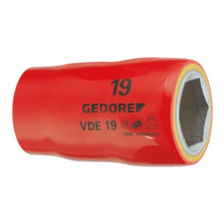 Gedore Steckschlüsseleinsatz 1/2" VDE 27 x 57,5mm 6kt.