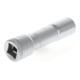Gedore Steckschlüsseleinsatz lang, Nuss, 3/8'' 10 mm Antrieb, 12-kant, 10 mm Weite, D 30 L 10, Stahl verchromt